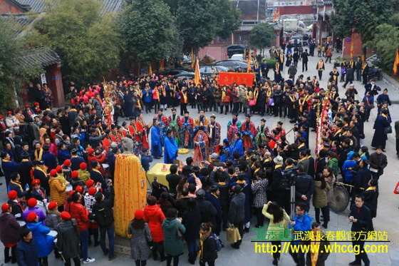 長春觀元辰殿開光暨監院升座於2014年12月27日在武漢長春觀隆重舉行