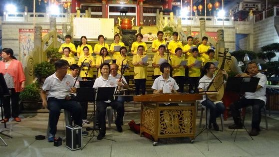 道教青年團演，香港道樂團伴奏