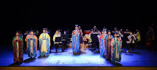 澳門道樂團及道協法務團在西安音樂學院獻演富本土特色道樂